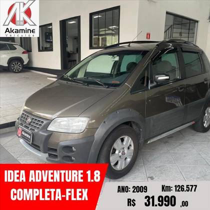 FIAT IDEA 1.8 MPI ADVENTURE 8V FLEX 4P MANUAL